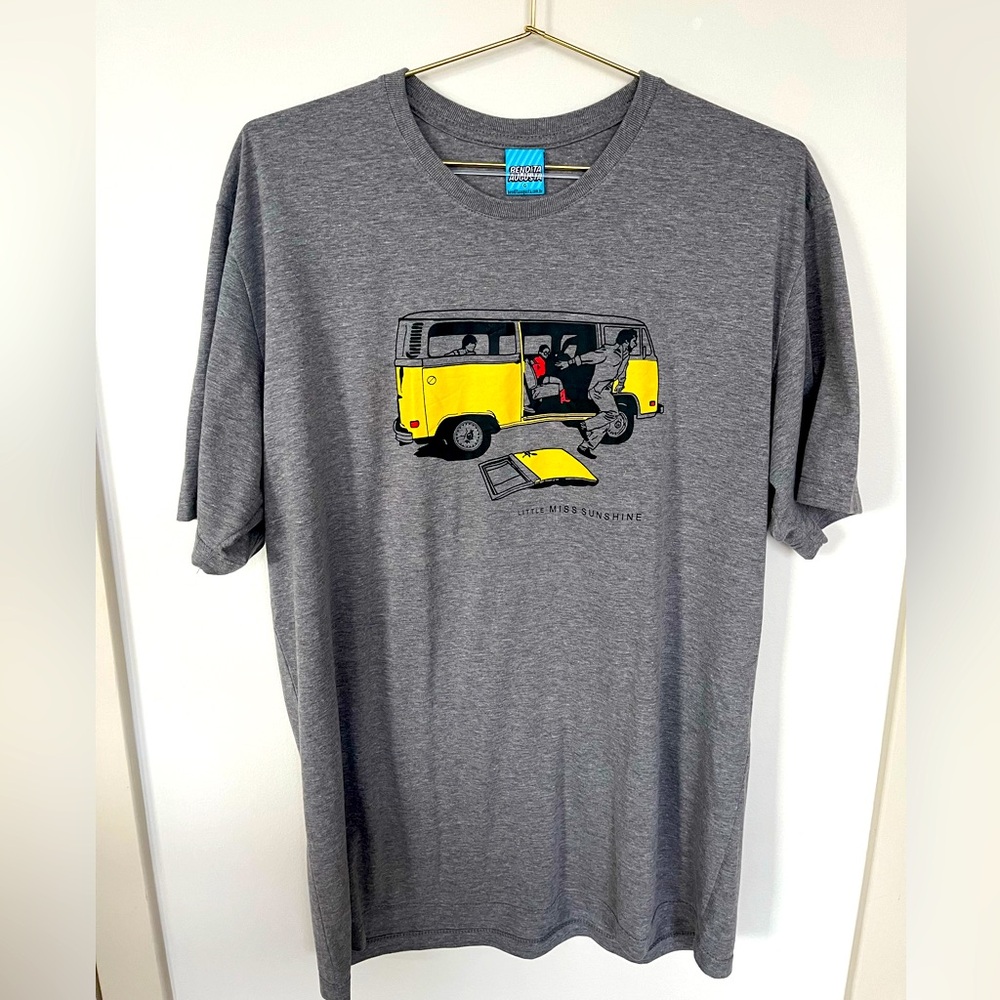 Gray t-shirt little miss Sunshine:)